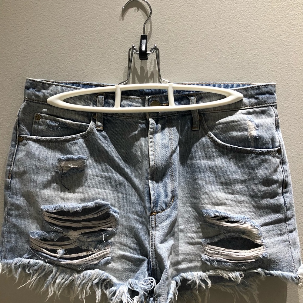 Article of Society denim shorts